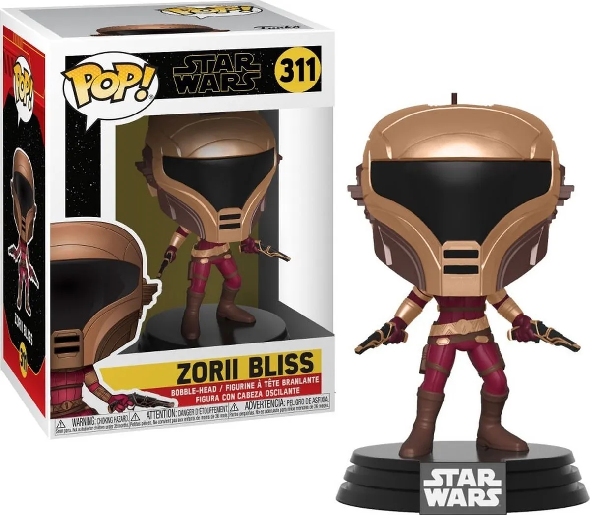 Funko Pop! Star Wars Zorii Bliss #311 - Verzamelfiguur - Multicolor