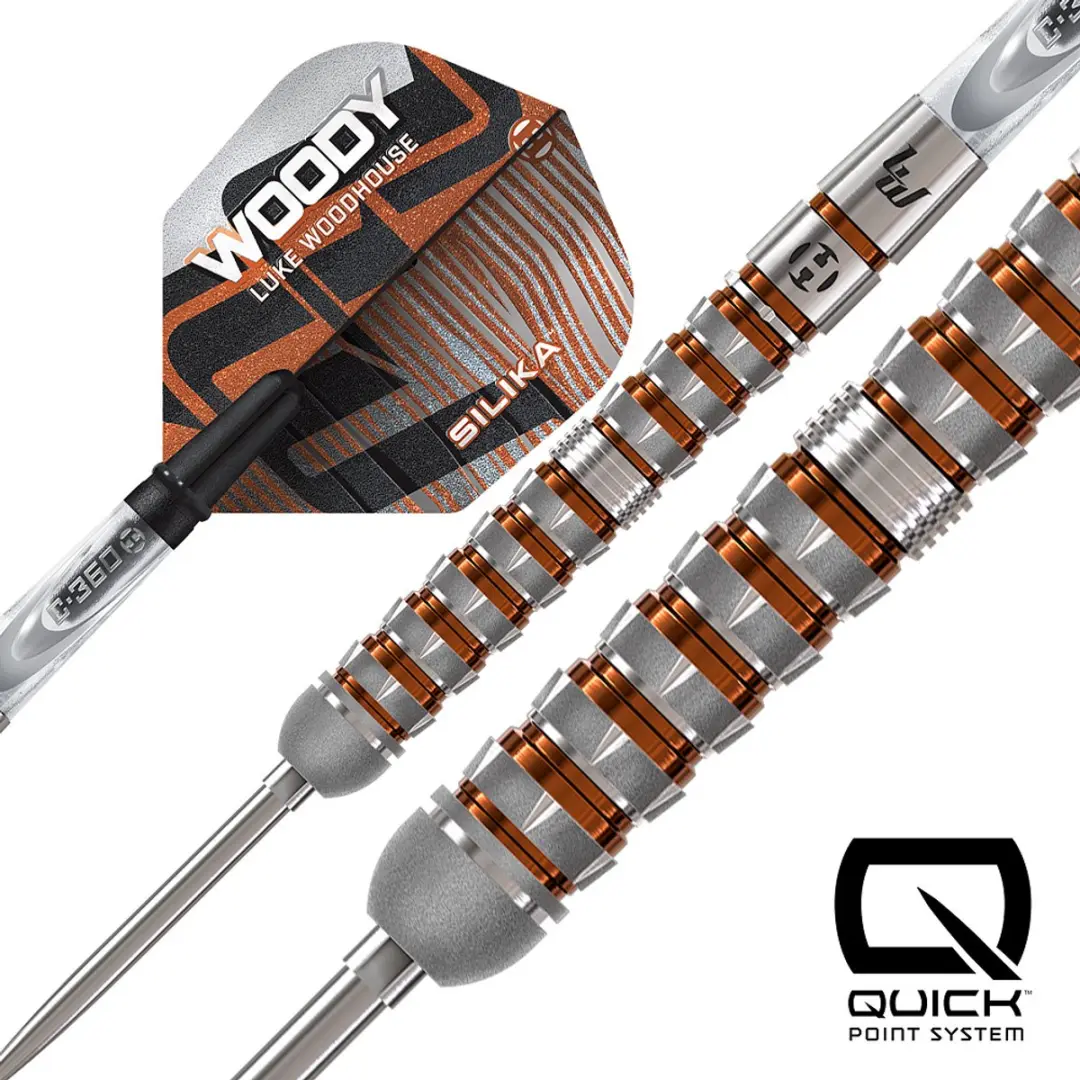 Harrows Luke Woodhouse Series 3 Dartset 25gr - 3 Stuks - 90% Tungsten