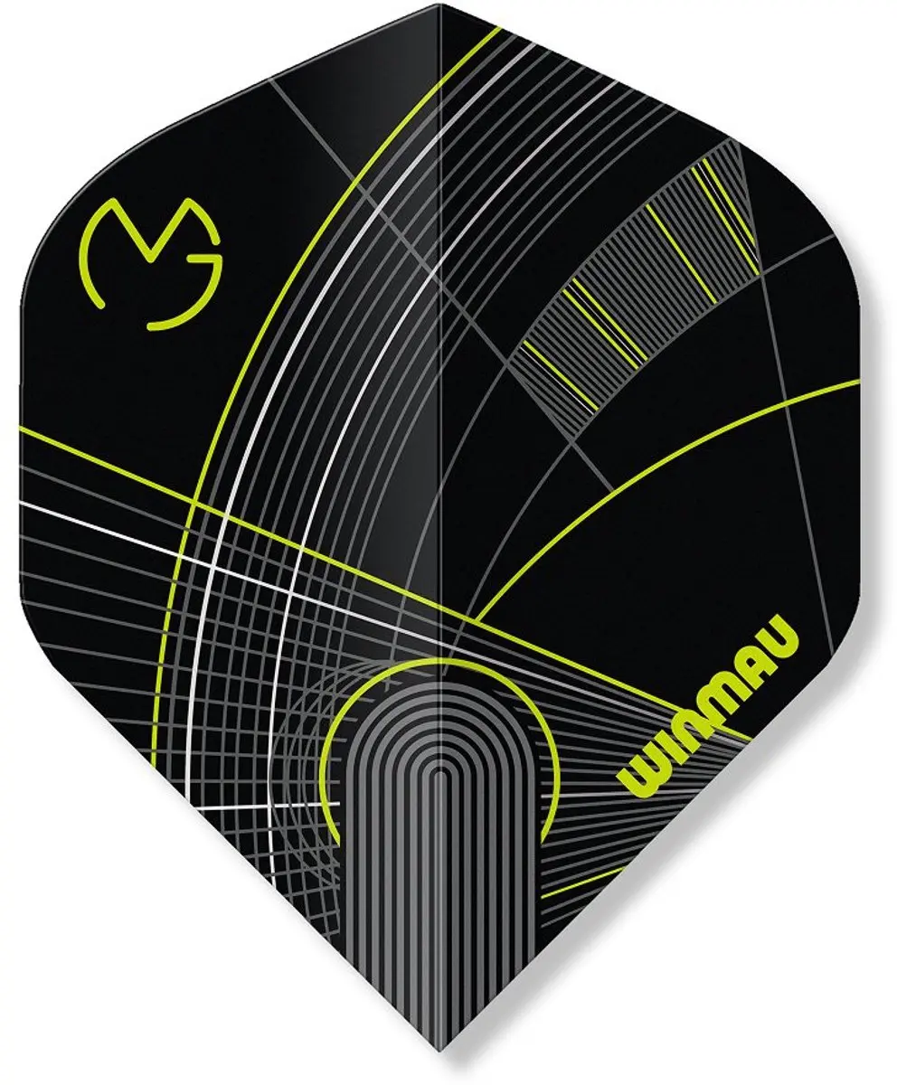Winmau Michael van Gerwen Prism Flight Collection Dart Flights - 3 Stuks