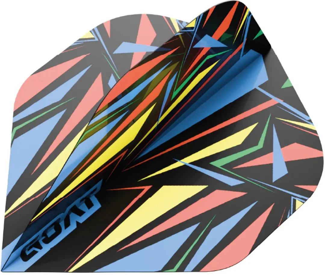 goat Athlete Blue NO2 Dart Flights - 3 Stuks