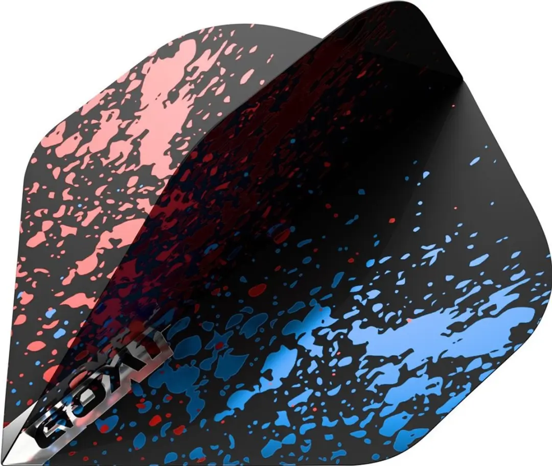 goat Inspire NO2 Dart Flights GD7005240 - 3 Stuks - Blauw/Rood/Zwart