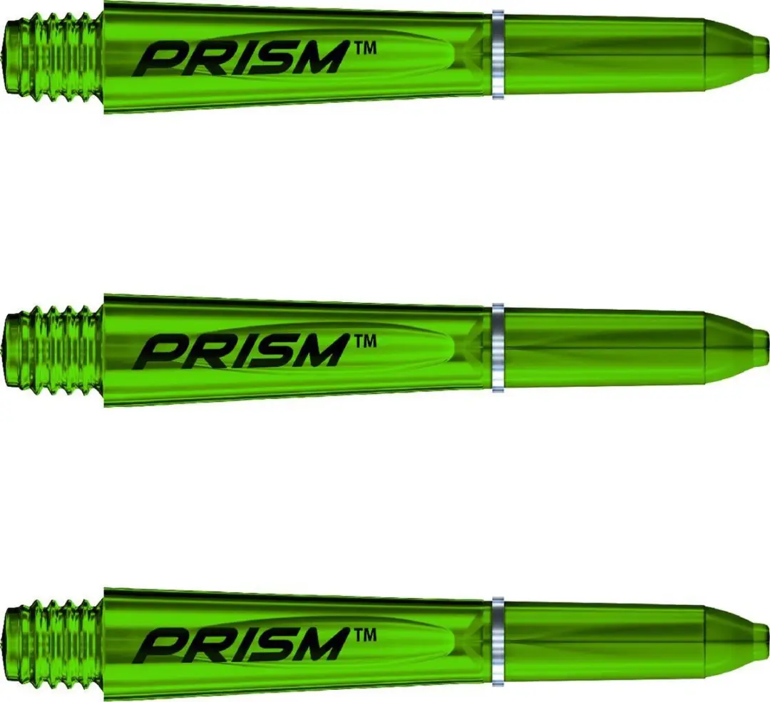 Winmau Prism Shaft Groen - 3 Stuks