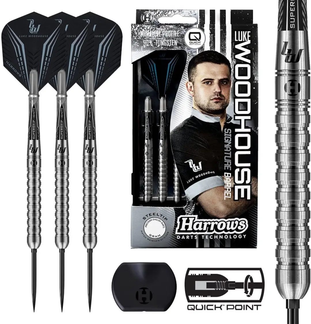 Harrows Luke Woodhouse 90% Tungsten 21GR Darts