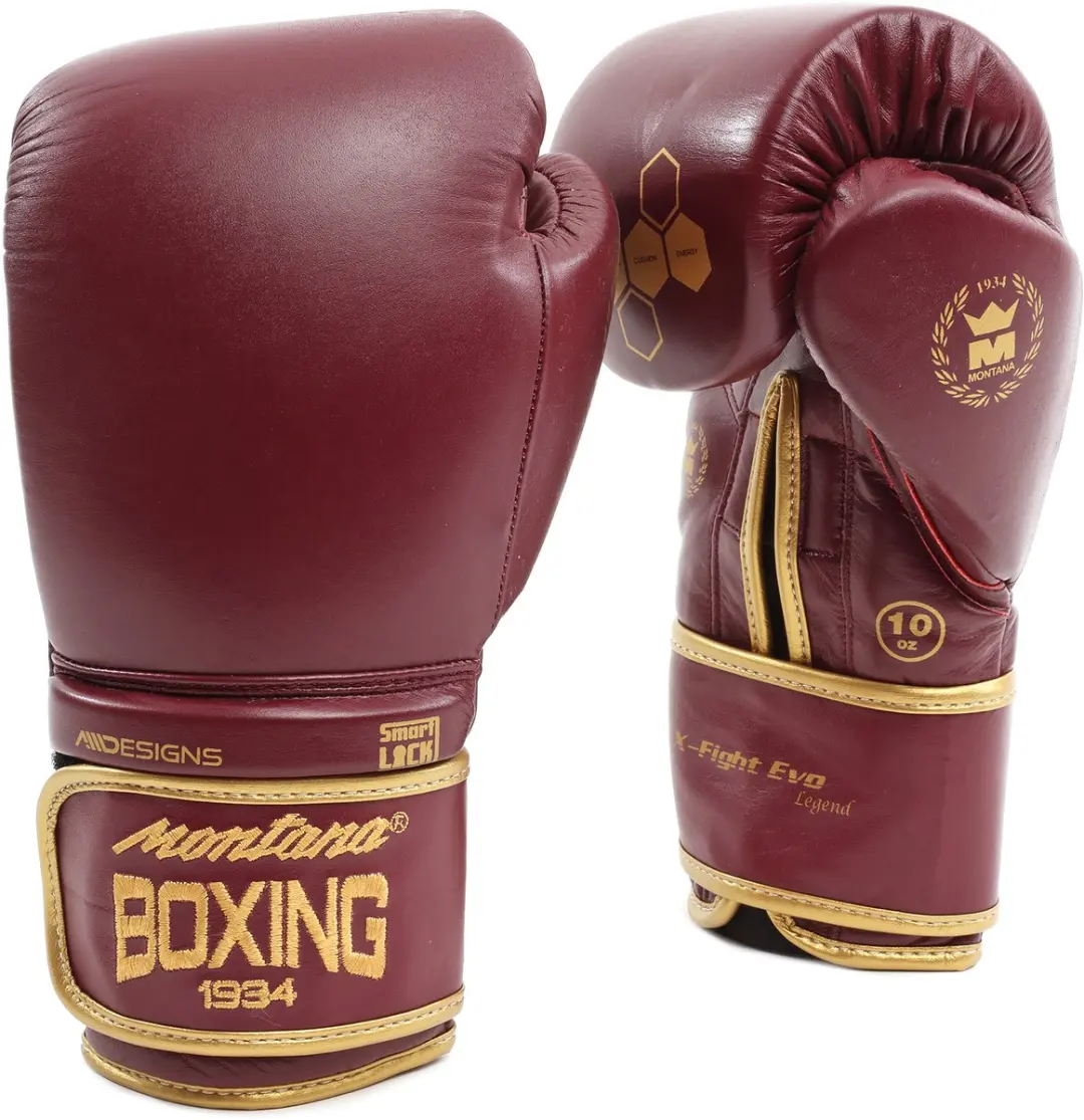 Montana X-Fight Bokshandschoenen 16 oz - Bruin