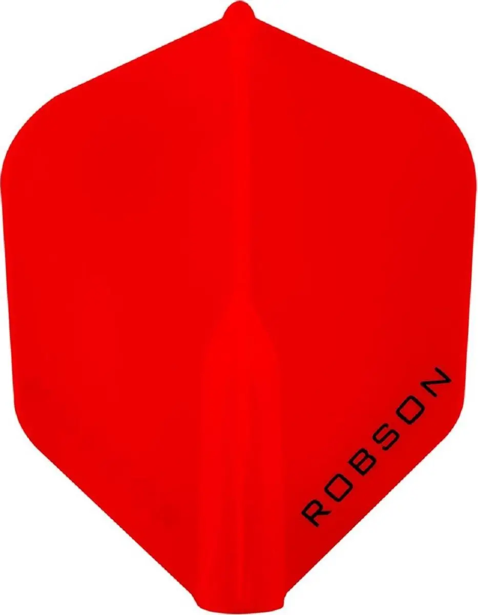Bull's Robson Plus Flight Std. RO-51713 - 3 Stuks - Rood
