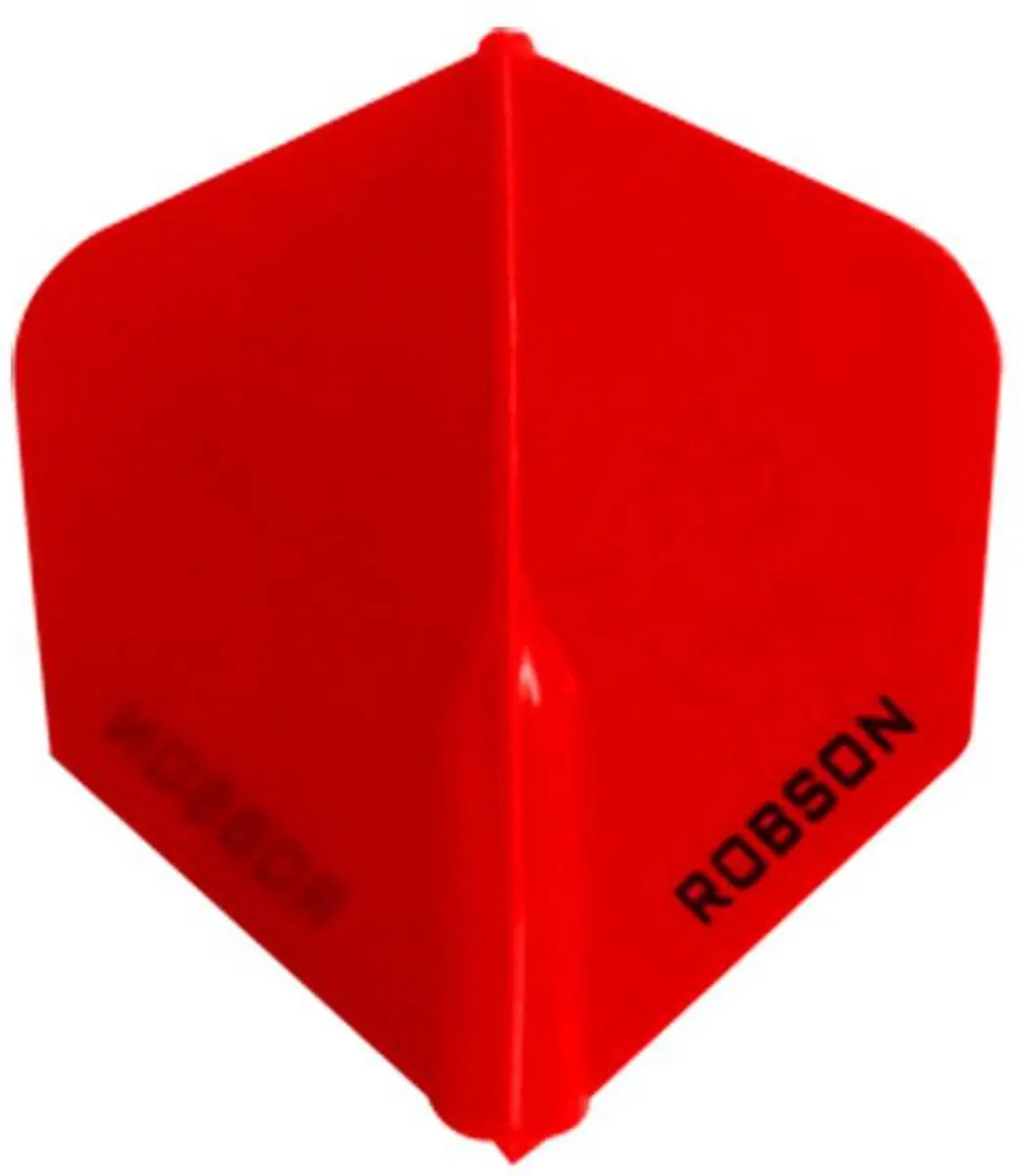 Bull's Robson Plus Flight Std. RO-51713 - 3 Stuks - Rood