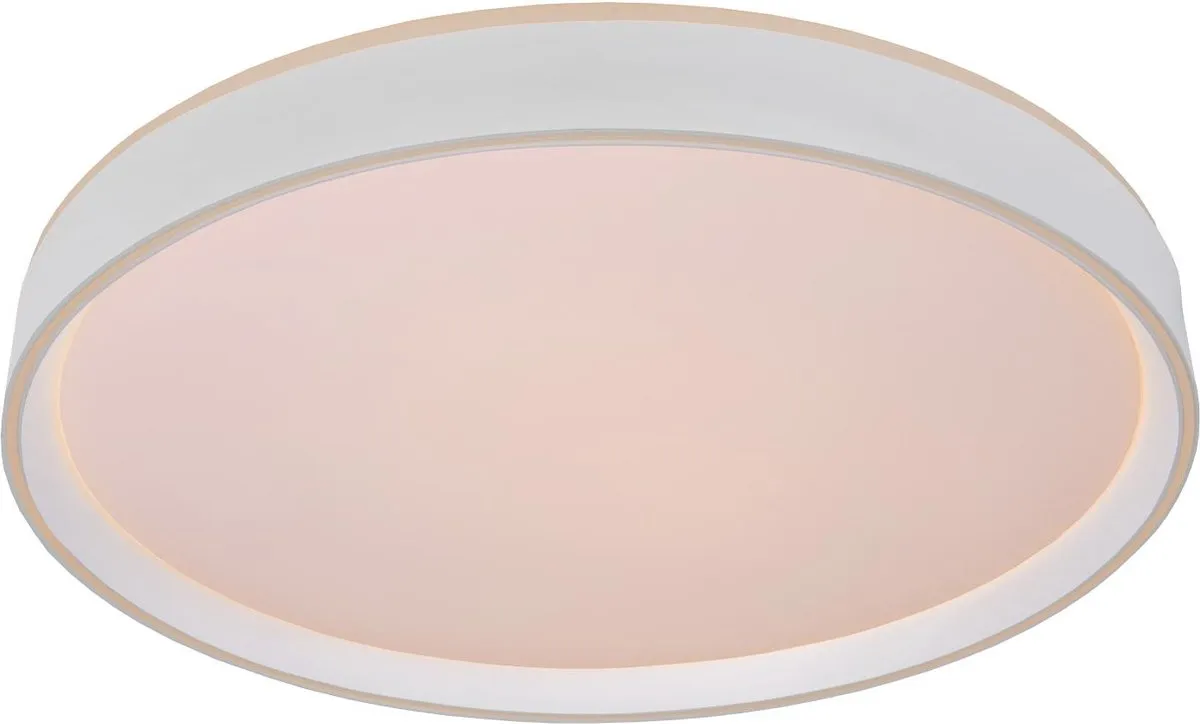 Lucide NURIA Plafondlamp Ø50cm - LED 3 StepDim 2700K - Wit