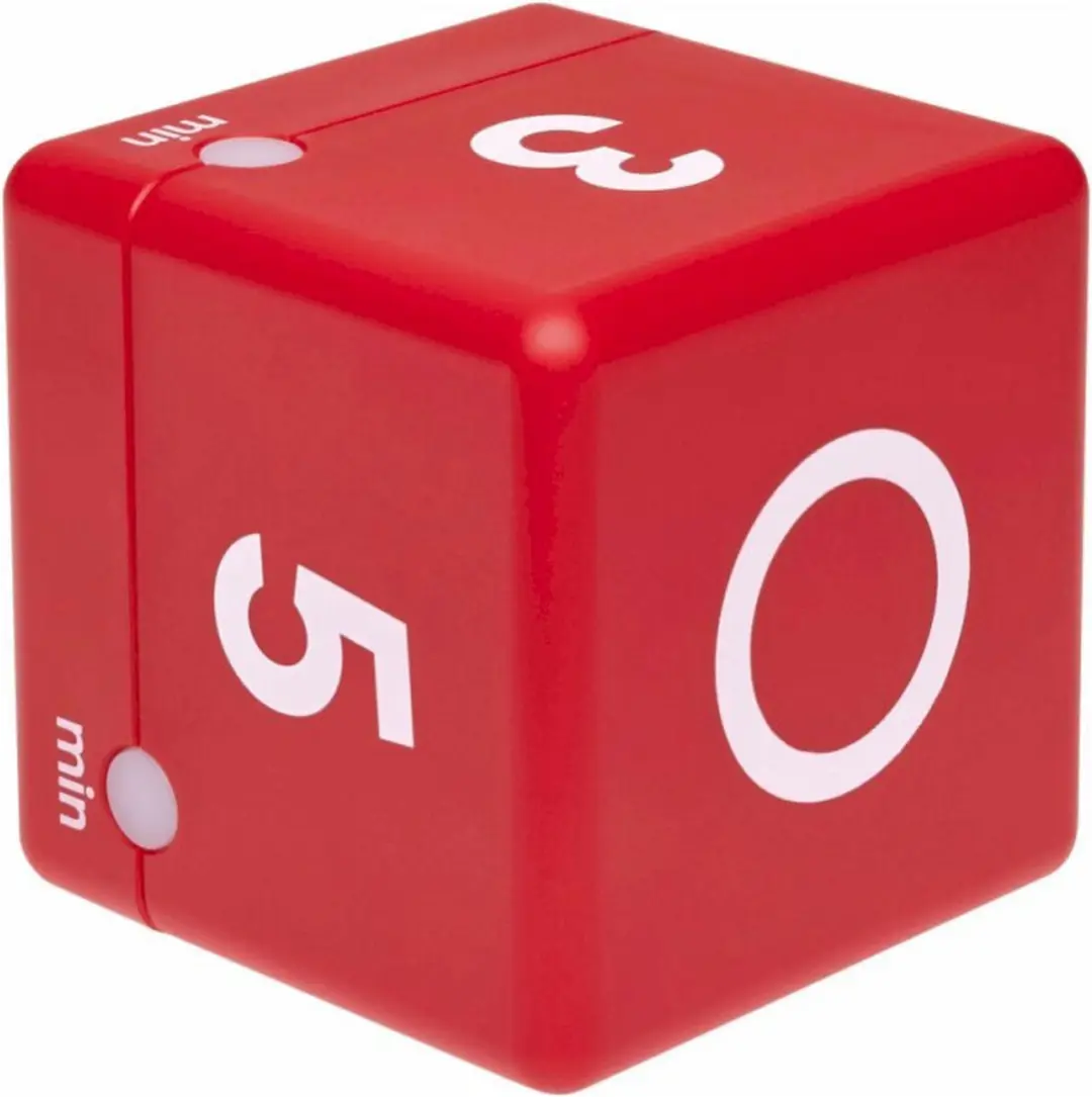 TFA Dostmann Timer Cube Digitaal - Rood
