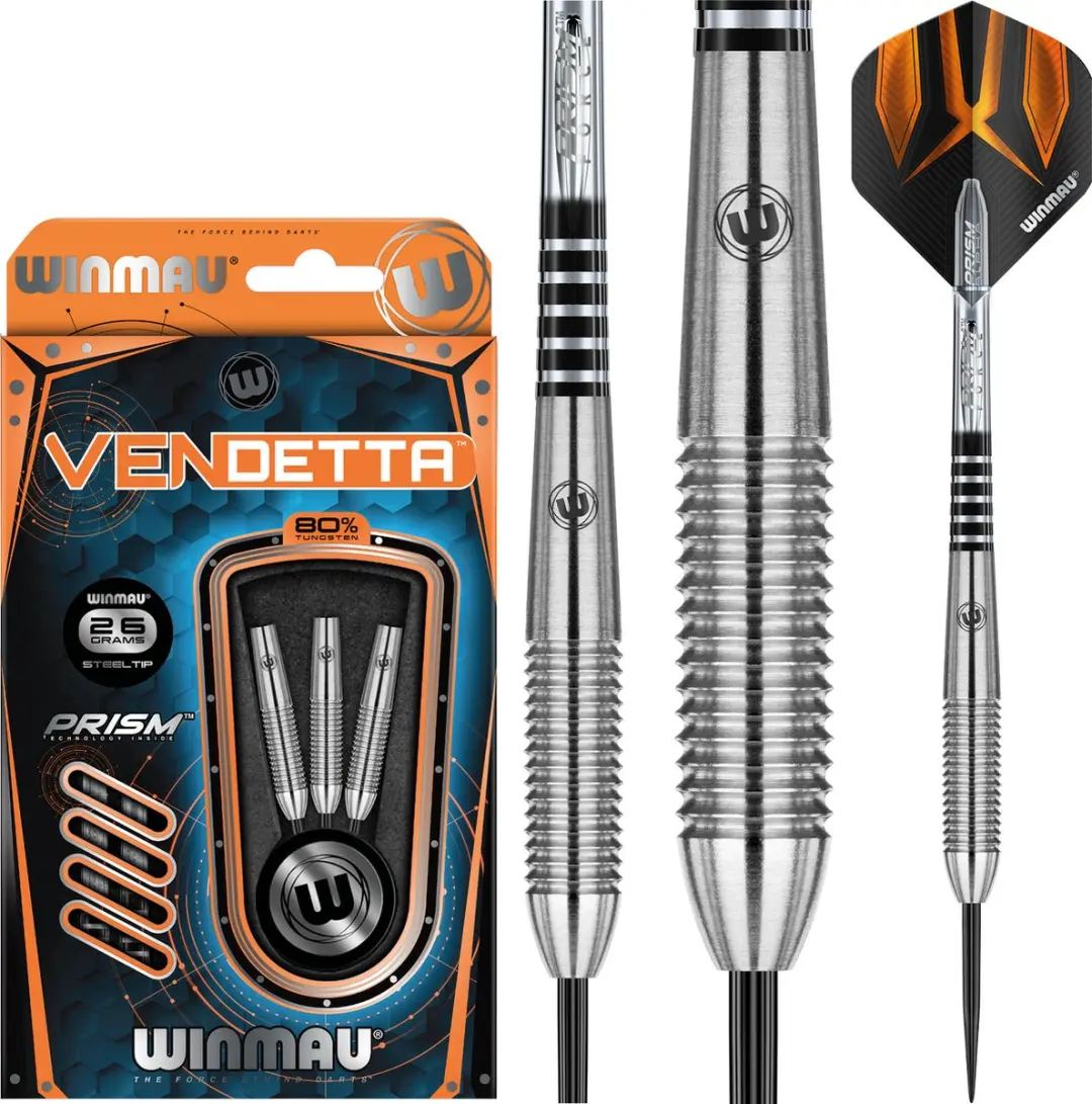 Winmau Vendetta 80% 26g Dartpijlen