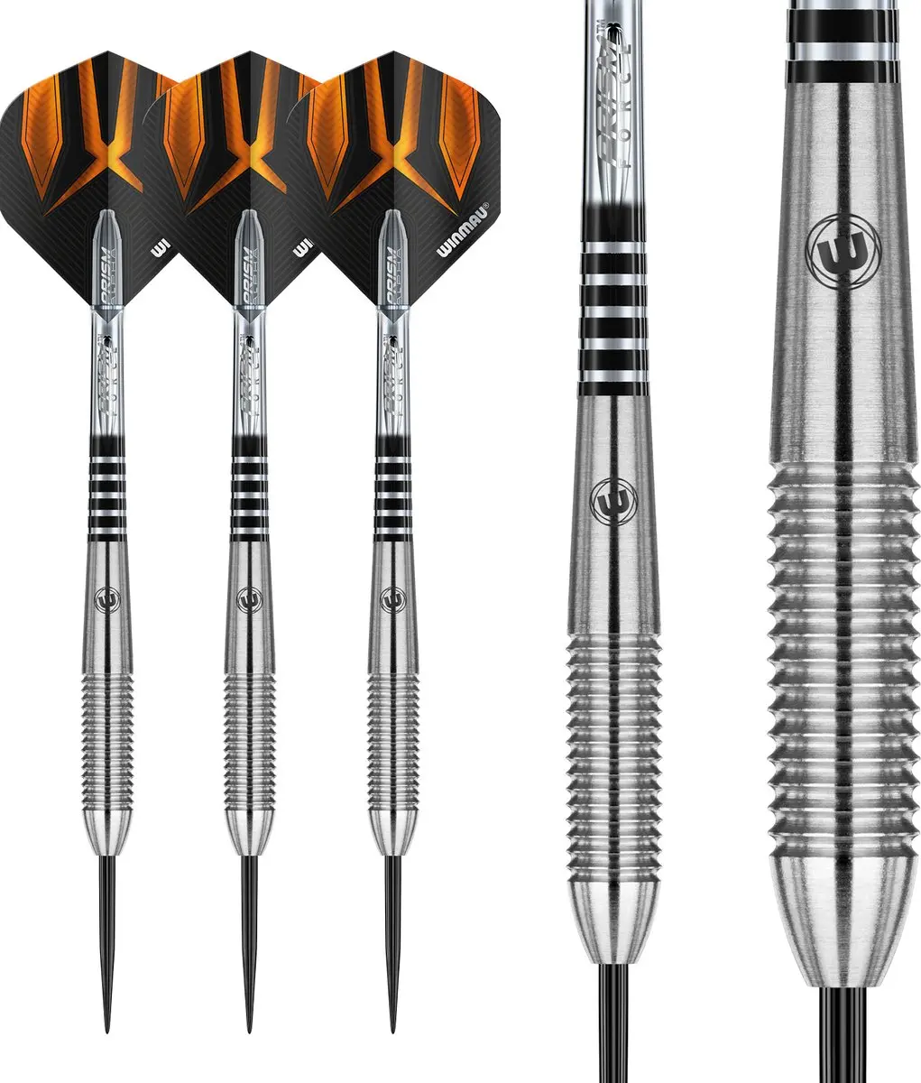 Winmau Vendetta 80% 26g Dartpijlen - 3 Stuks - Zilver
