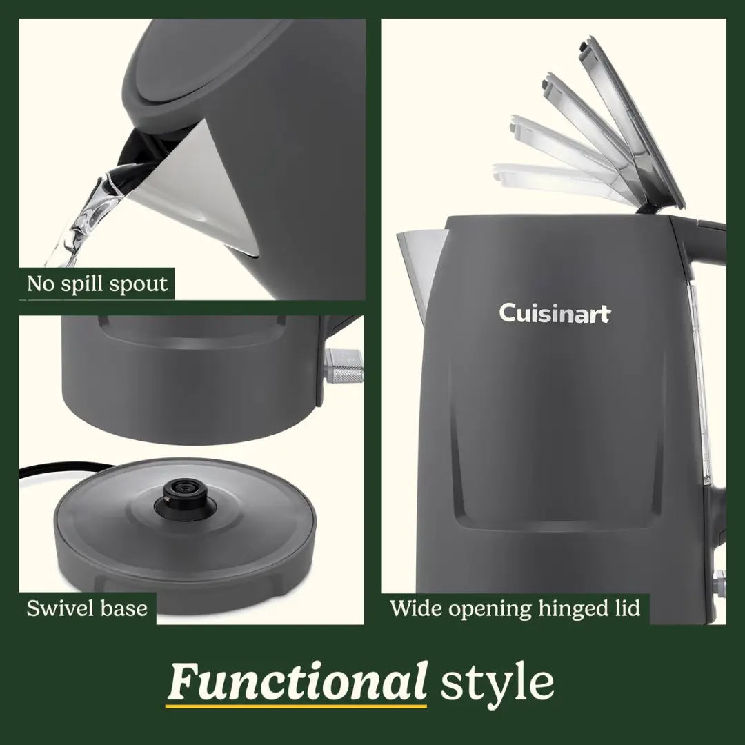 Cuisinart Core Collection Waterkoker 1,5L - Zwart - afbeelding 6 van 6