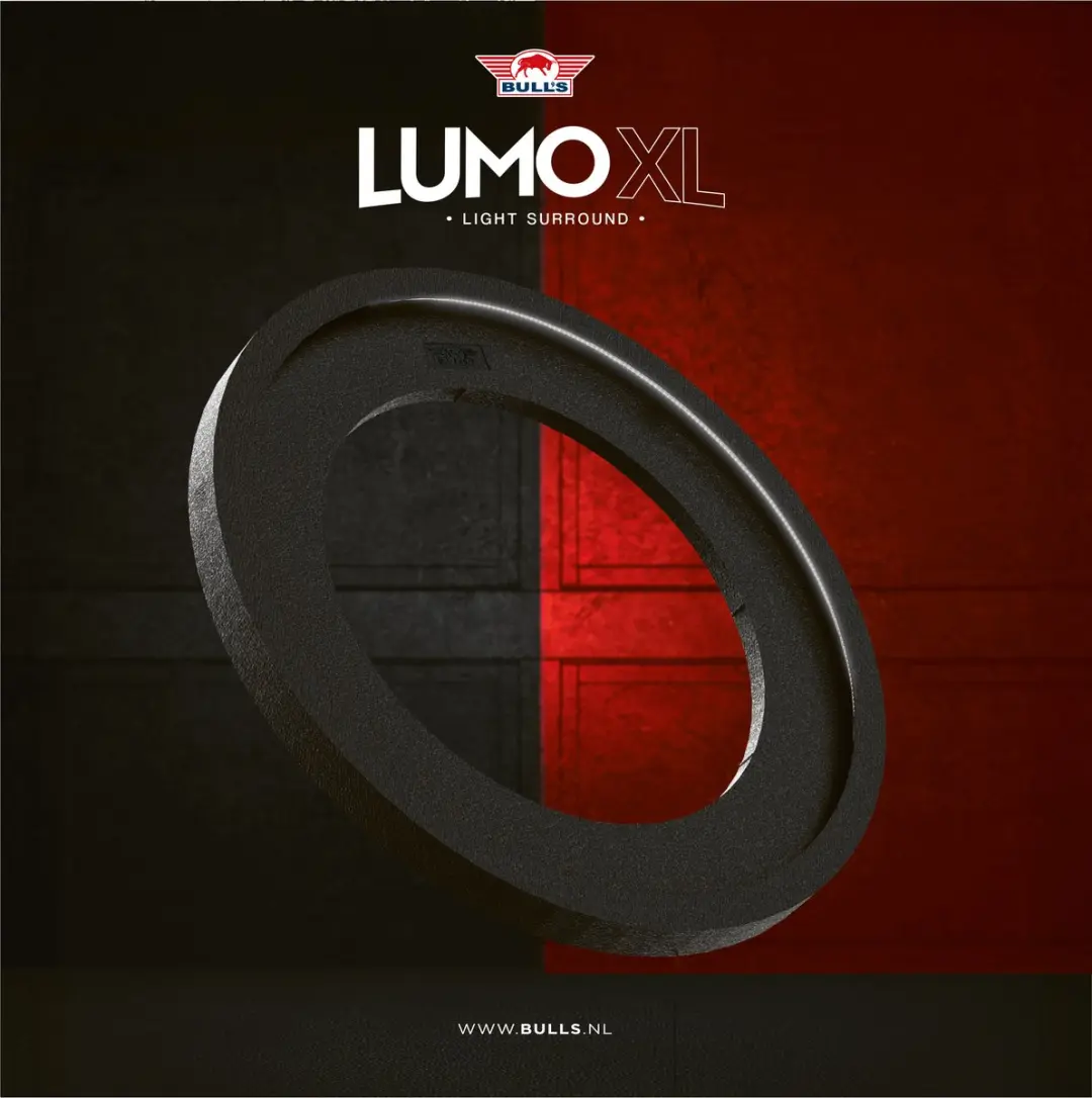Bull's Lumo XL Dartbordverlichting - 360° LED - 120 LEDs - Extra Muurbeveiliging