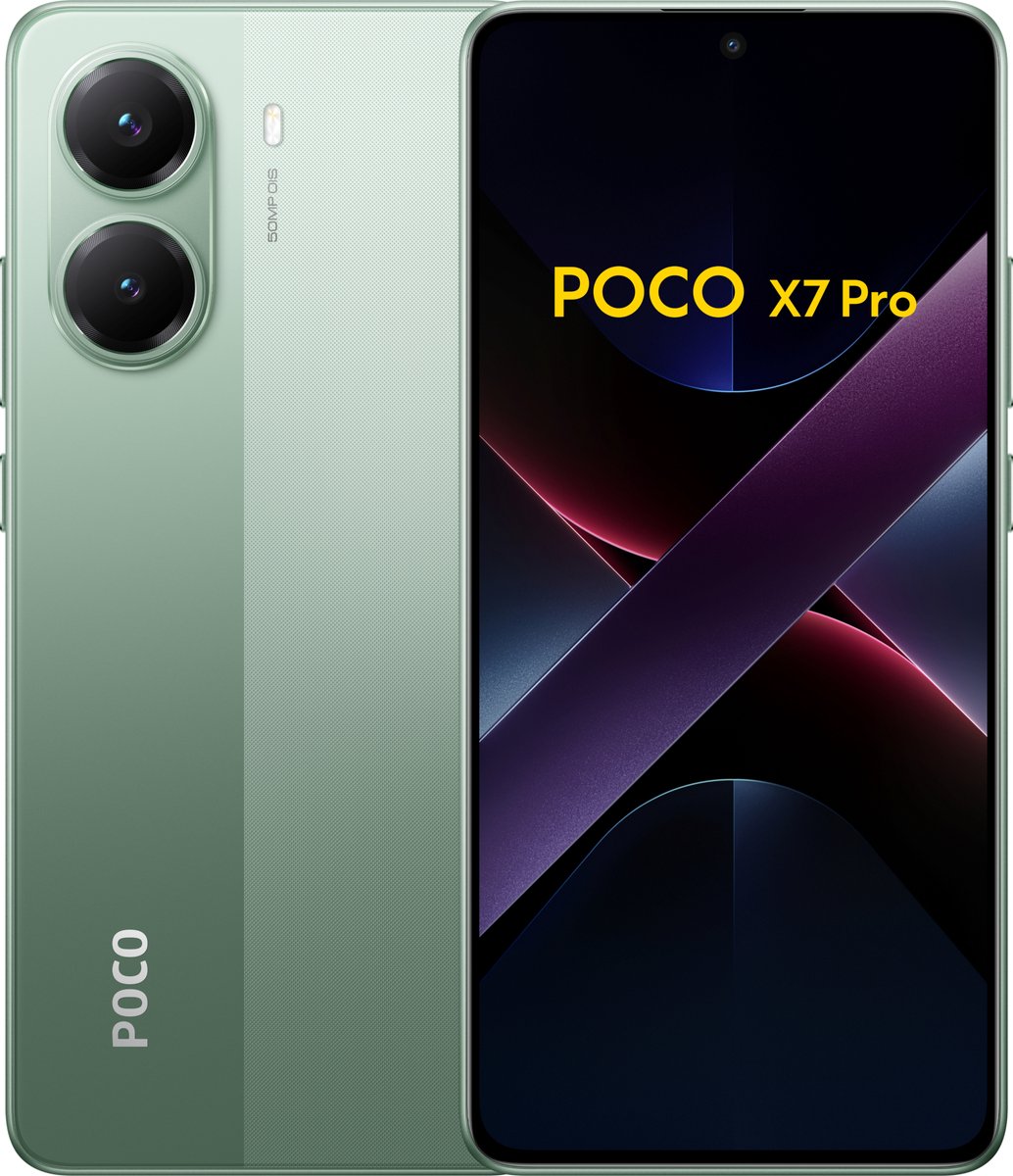 Xiaomi POCO X7 Pro - 5G - 12GB/256GB - Groen