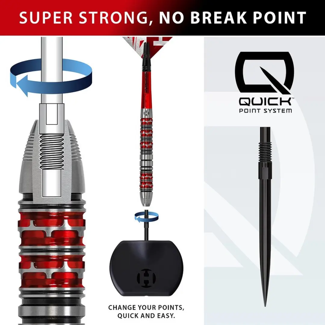 Harrows Damon Heta Series 3 BD86221-QP Darts - 21g - 90% Tungsten - 3 Stuks