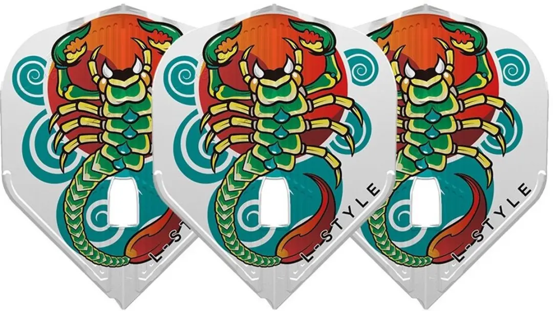 L-Style Champagne Flight L1 Kami Deta Hedman White Dart Flights
