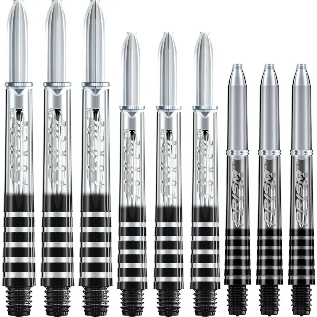 Winmau Prism Force Clear Dart Shafts 3 Stuks