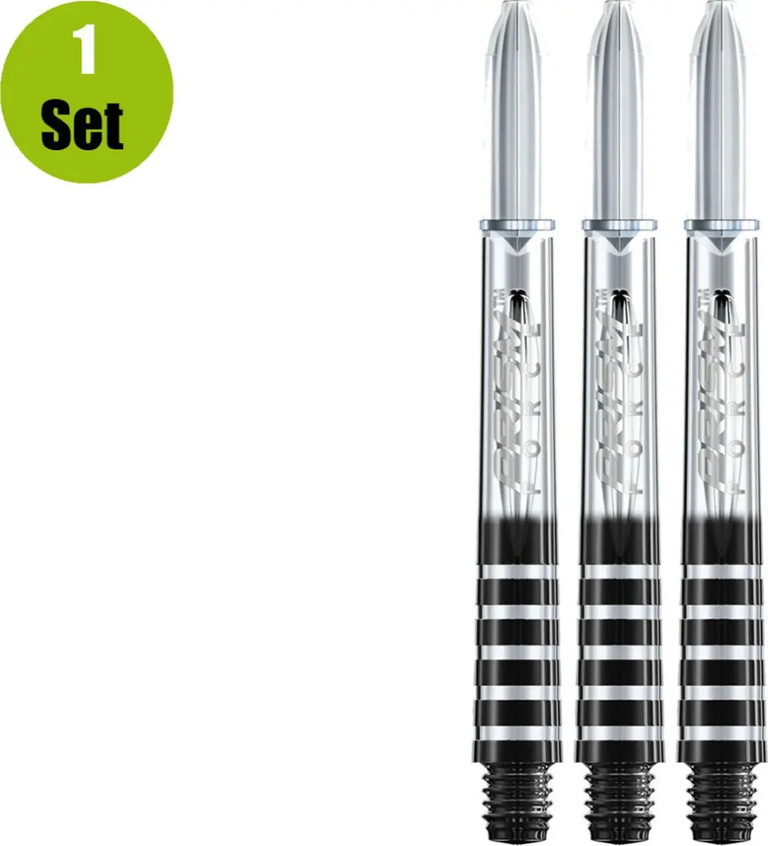 Winmau Prism Force Clear Dart Shafts 3 Stuks
