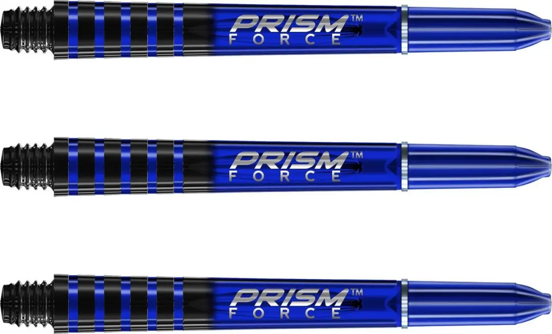 Winmau Prism Force Blauwe Dart Shafts 3 Stuks