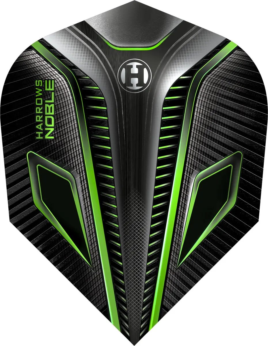 Harrows Noble Green Dart Flights HF2703