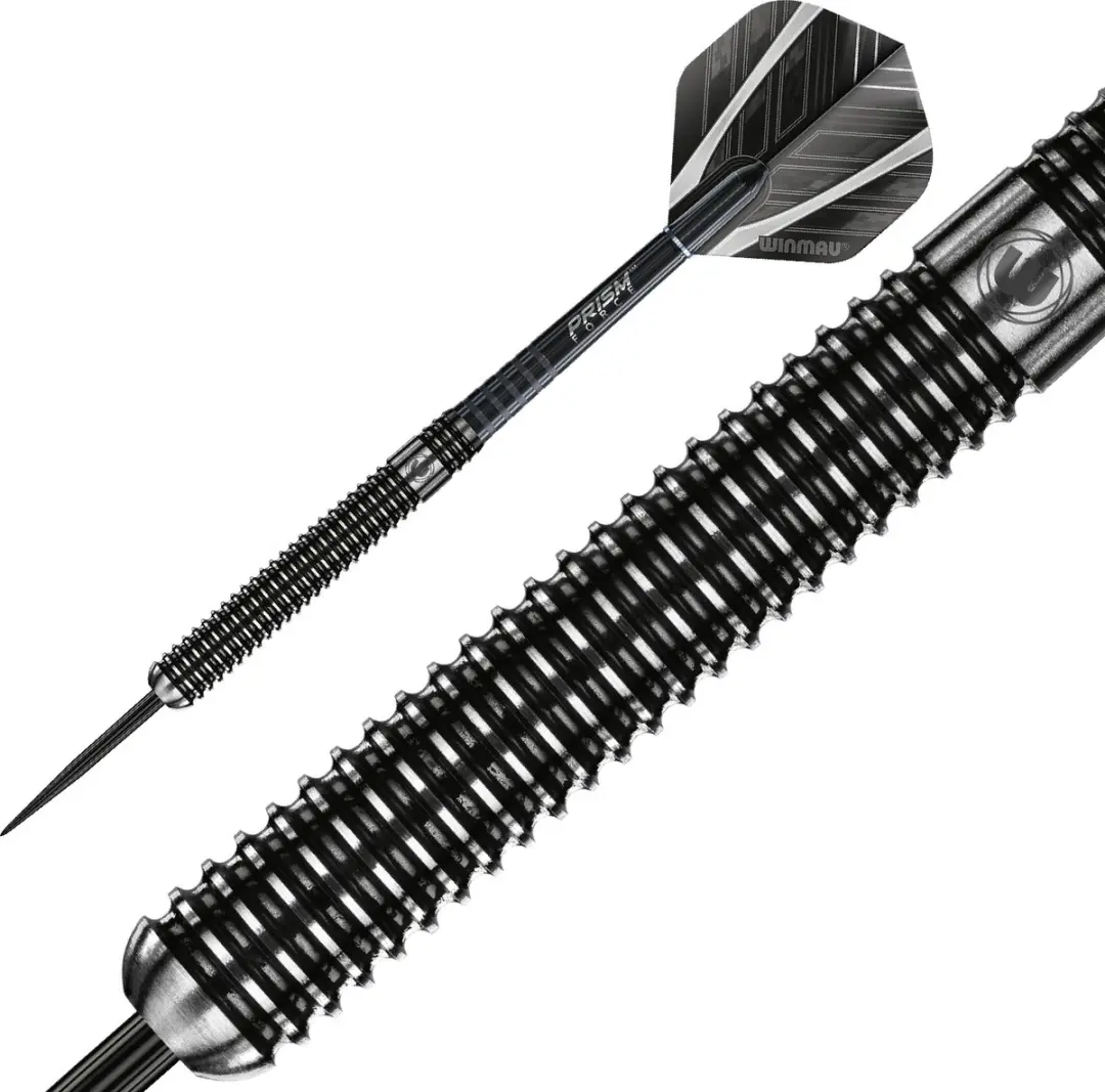 Winmau Blackout 1 Dartpijlen - 3 Stuks - Zwart