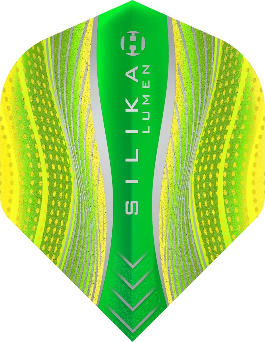 Harrows Silika Lumen NO2 Geel Dart Flights HF5122
