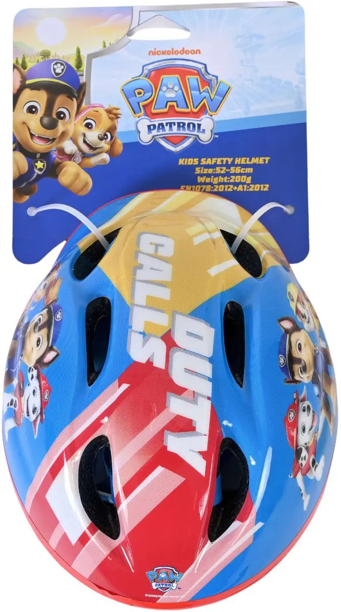 Volare Paw Patrol Fietshelm 52-56cm - Blauw
