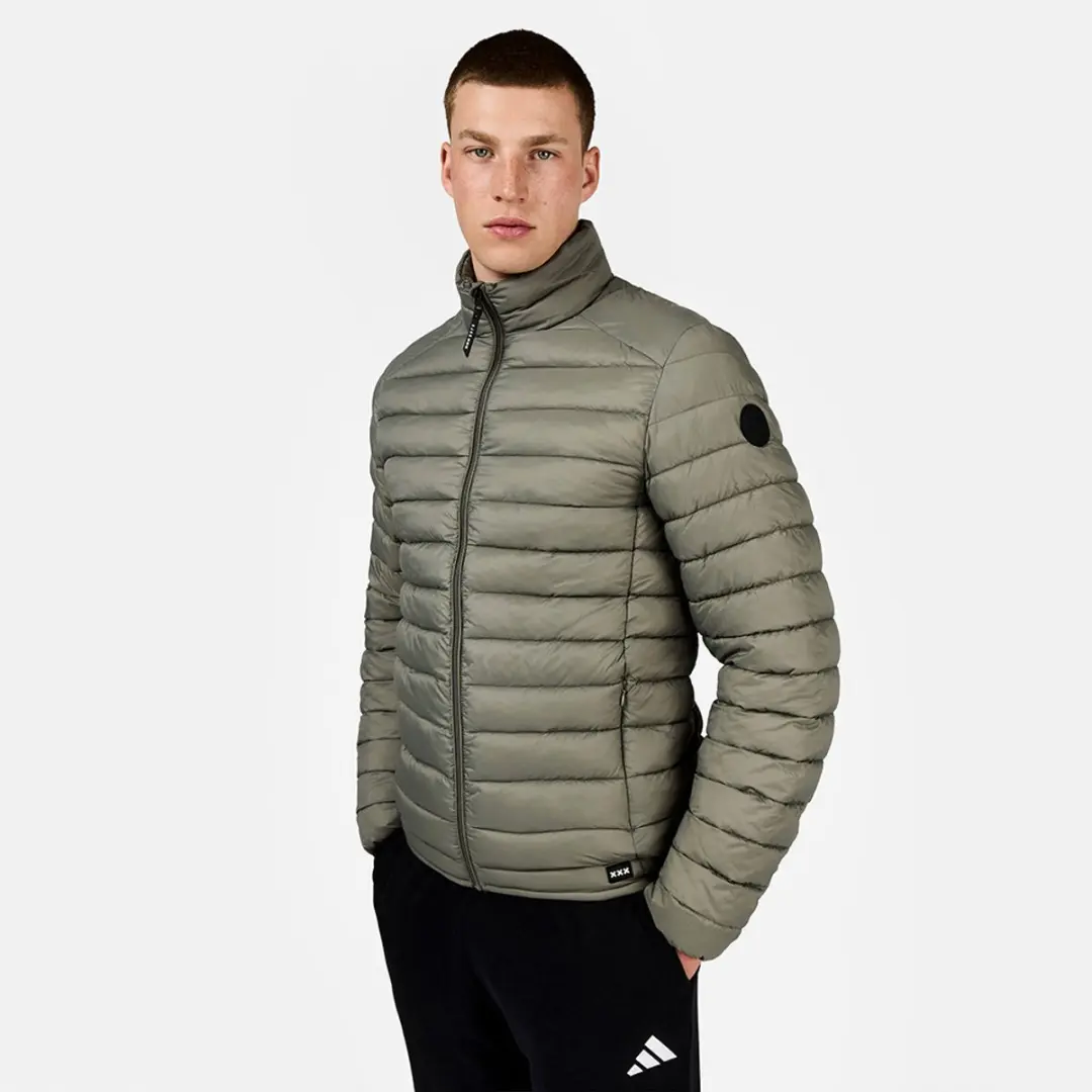 Ajax Puffer Jas Taupe
