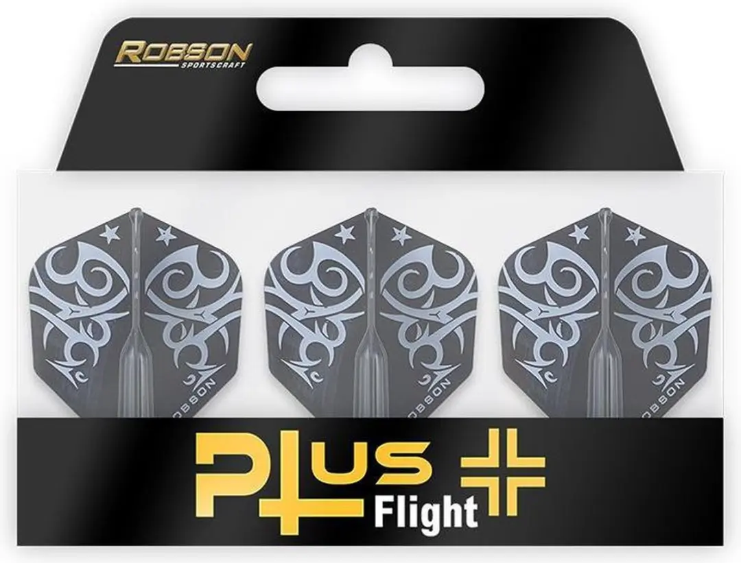 Bull's Robson Plus Flight Std. Tribe - Wit - 3 Stuks