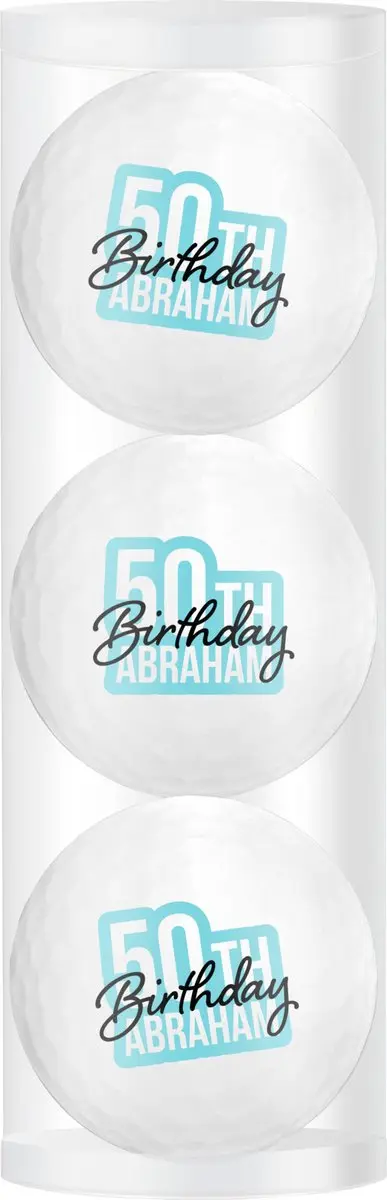 Legend Golfballen Abraham 50 Jaar