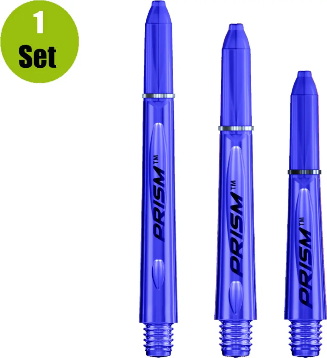Winmau Prism Shaft Blauw - 3 Stuks