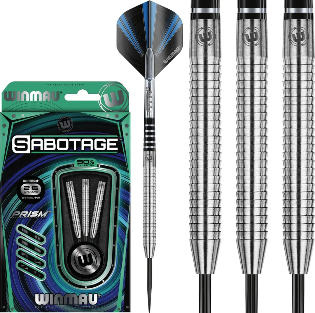 Winmau Sabotage 90% Dartpijlen