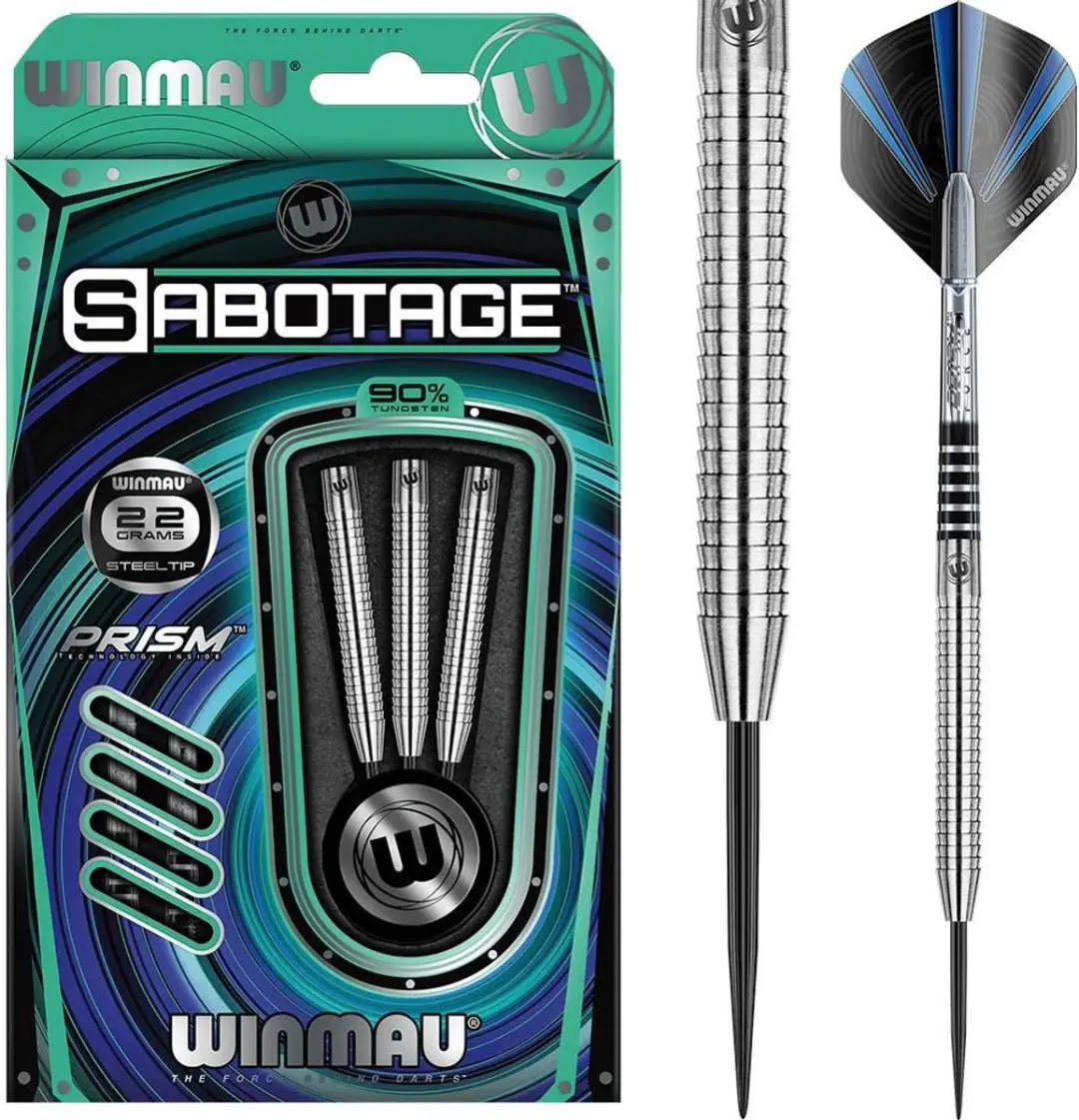 Winmau Sabotage 90% Dartpijlen - 3 Stuks