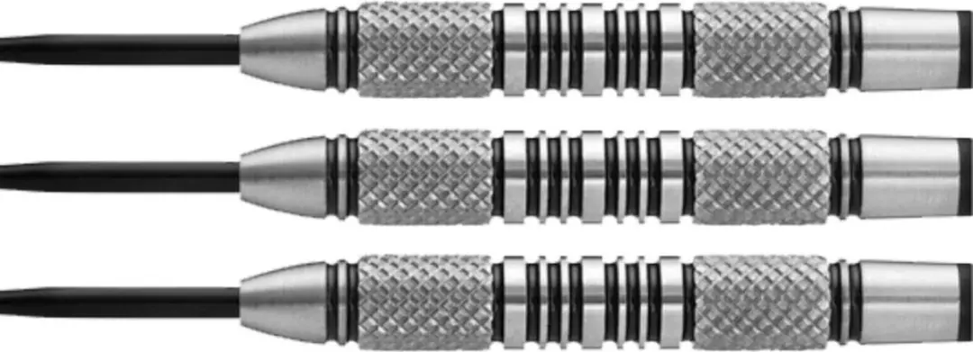 Designa Darts Crusaders V2 Ringed M3 20g - 3 Stuks - Zilver