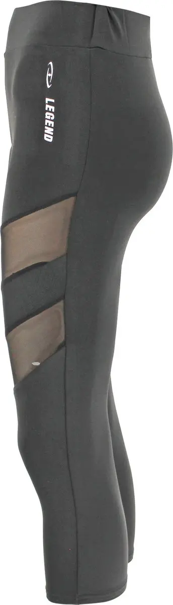 Legend Dames Sportlegging Y4710016 - L - Zwart/Goud