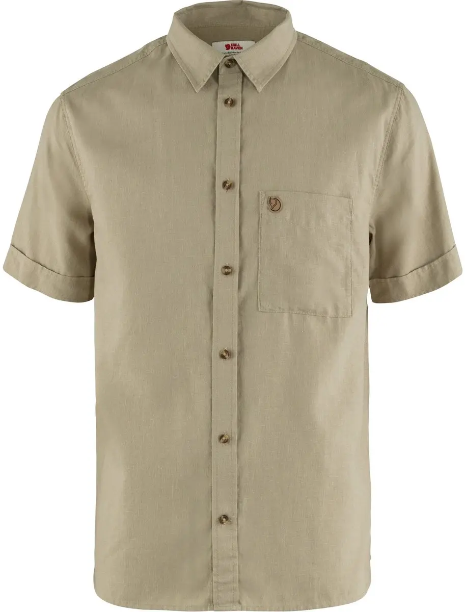 Fjällräven Ovik Travel Shirt SS M - Overhemd L - Meerkleurig - afbeelding 6 van 6