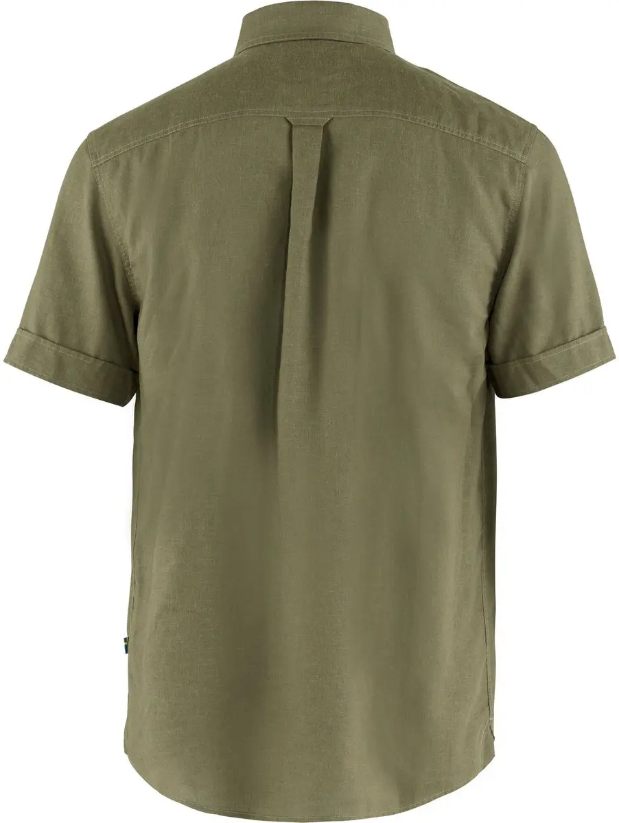 Fjällräven Ovik Travel Shirt SS M - Overhemd L - Meerkleurig