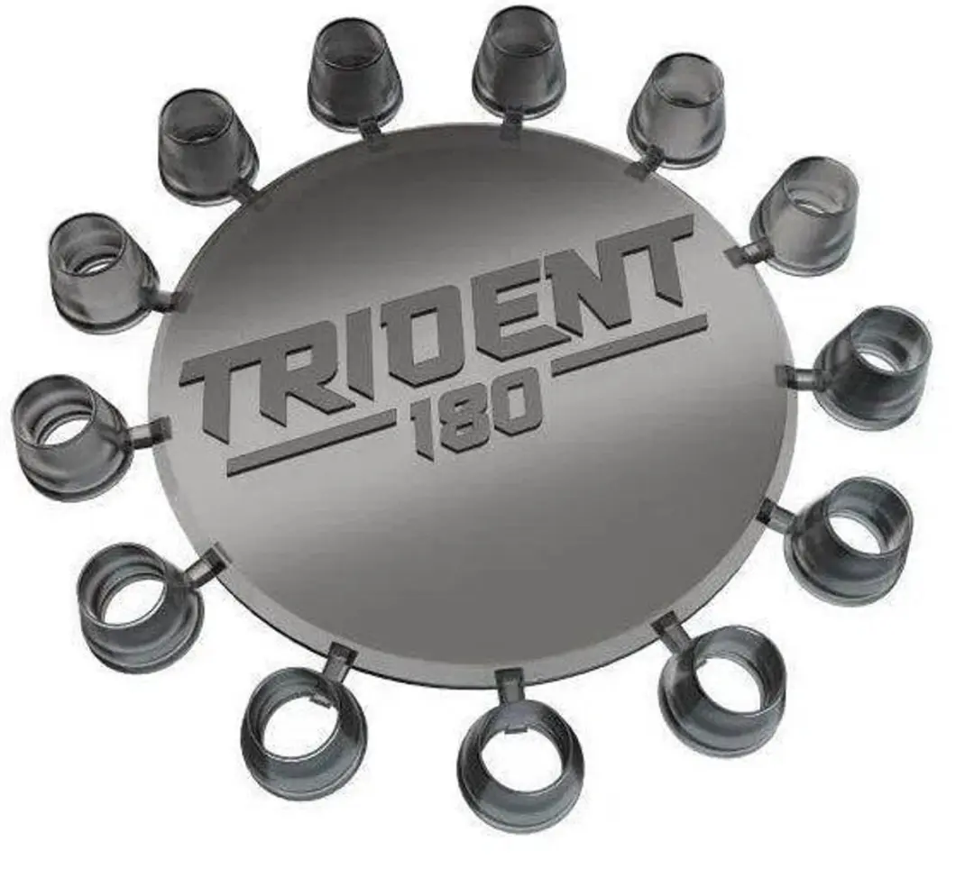 Bull's Trident 180 Dartpoint Cones 8807 - 3 Stuks - Grijs