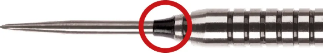 Bull's Trident 180 Dartpoint Cones 8807 - 3 Stuks - Grijs
