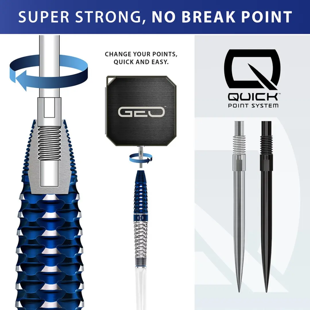 Harrows Geo Torpedo 23Gr - 3 Stuks