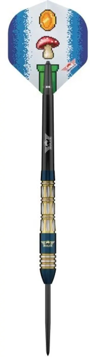 Bull's Mario Vandenbogaerde E3 90% Dartpijlen - 3 Stuks - Blauw