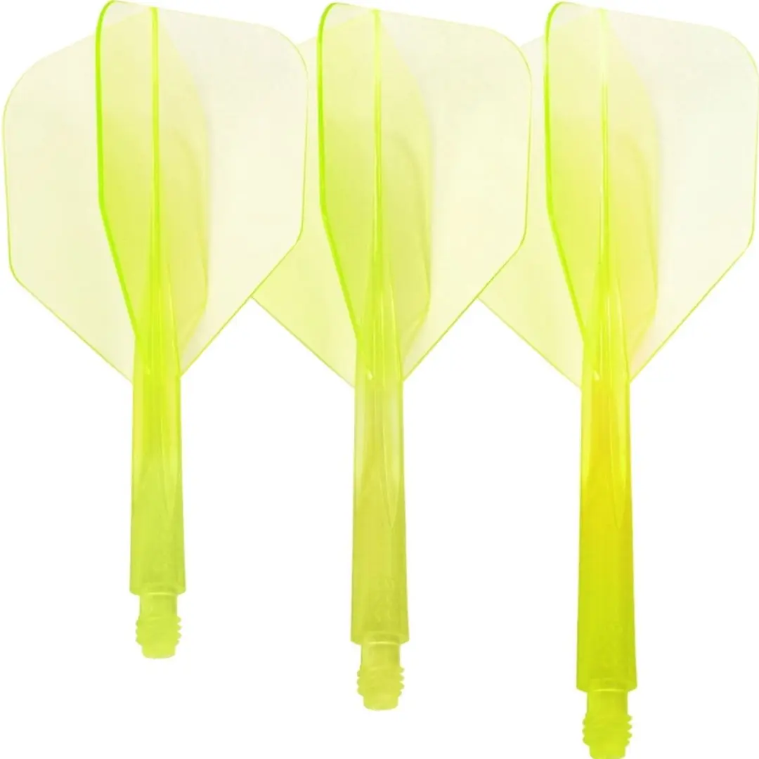 Condor Neon Axe Flight System CN0001250 - 3 Stuks - Geel