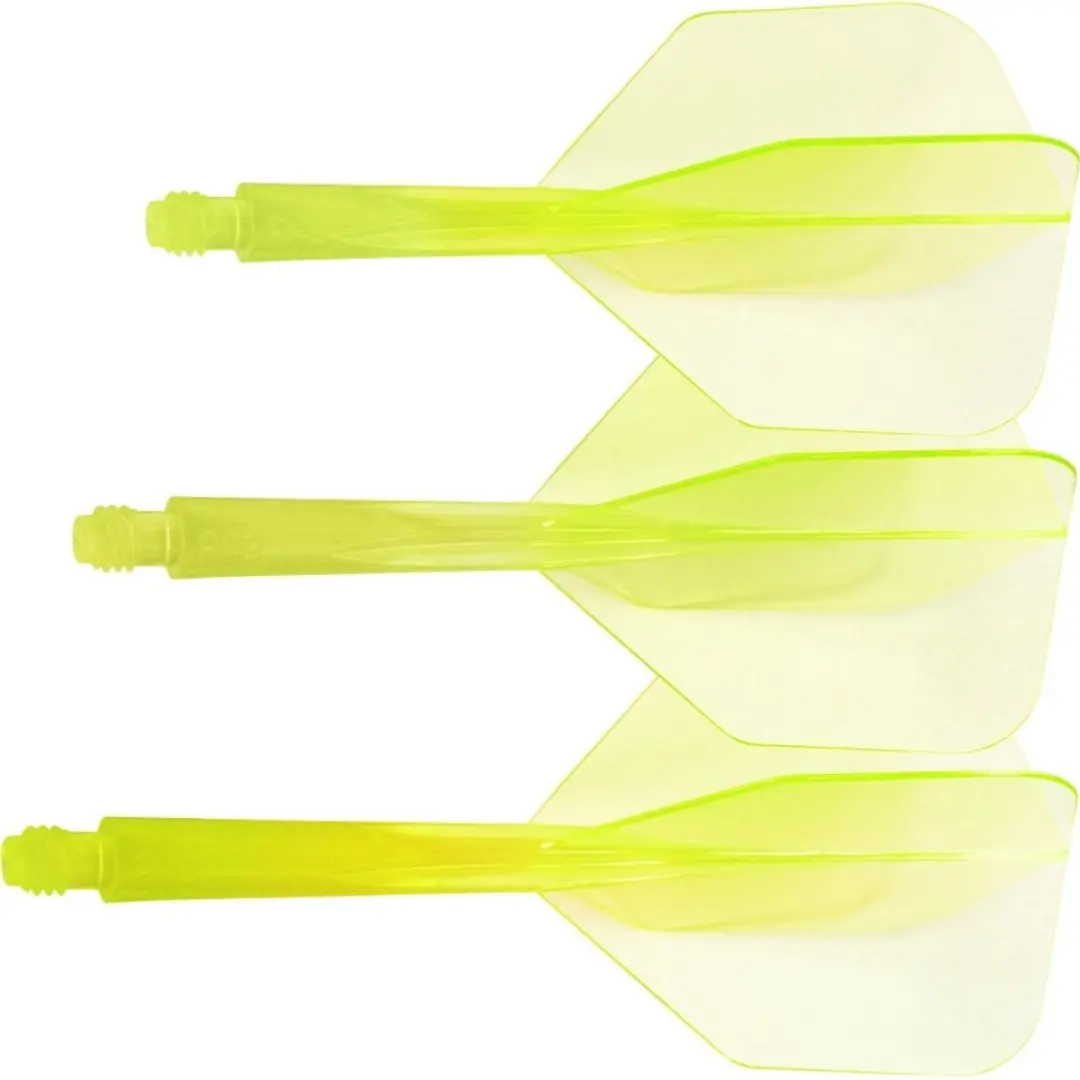 Condor Neon Axe Flight System CN0001250 - 3 Stuks - Geel