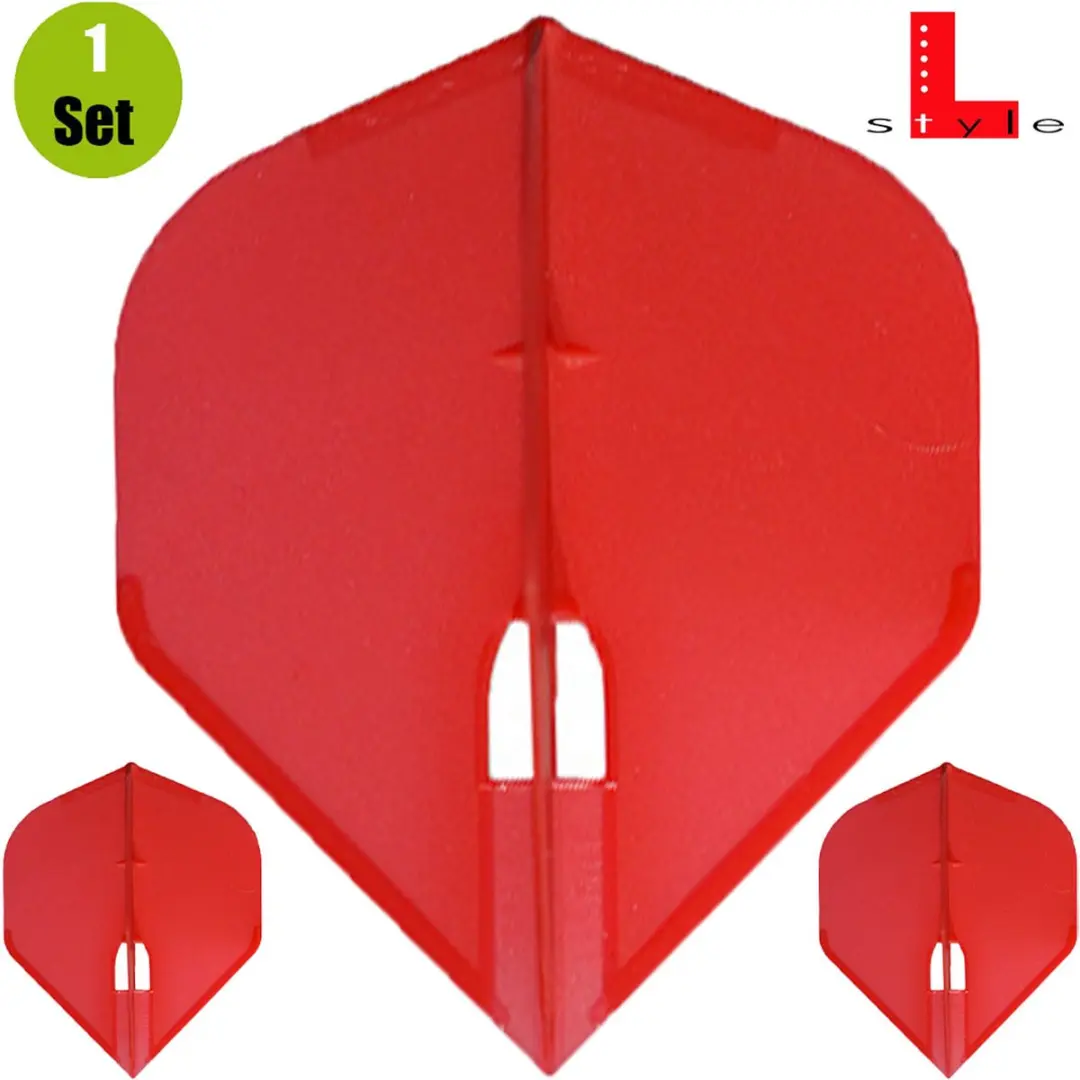 L-Style Champagne Flight L1 FP3104 Dart Flights - Rood