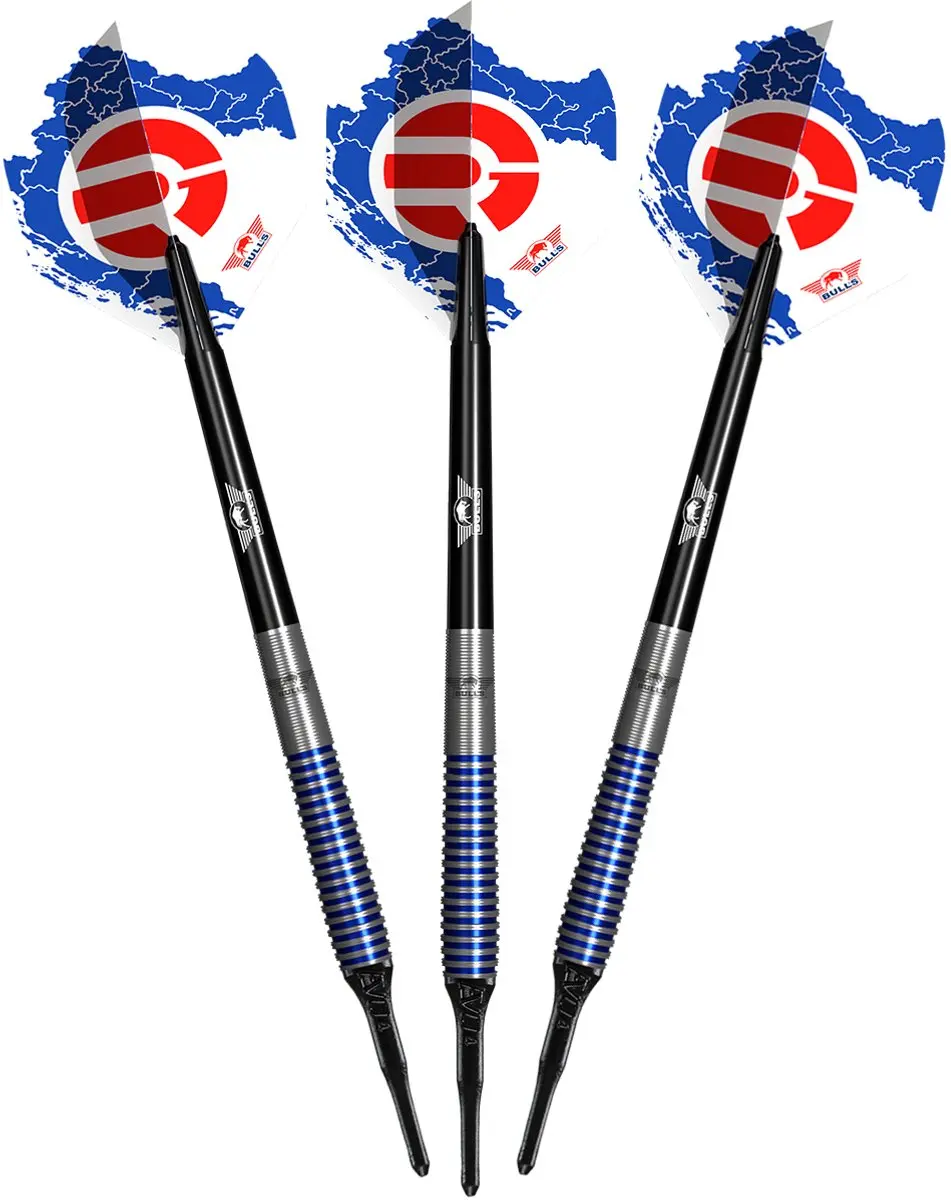 Bull's Romeo Grbavac 90% Soft Tip Dartpijlen 3 Stuks