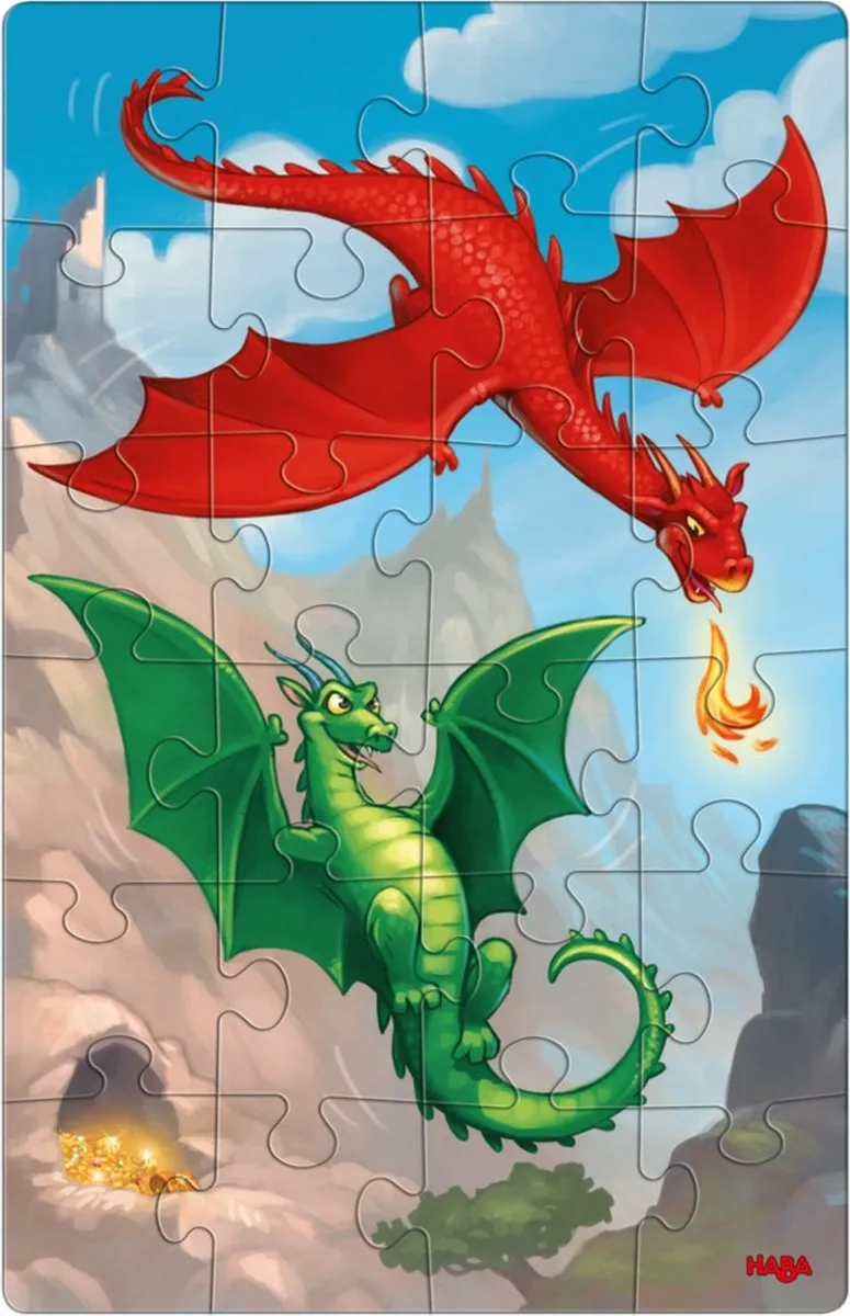 Haba Draken Junior Legpuzzel 48 Stuks - Multicolor