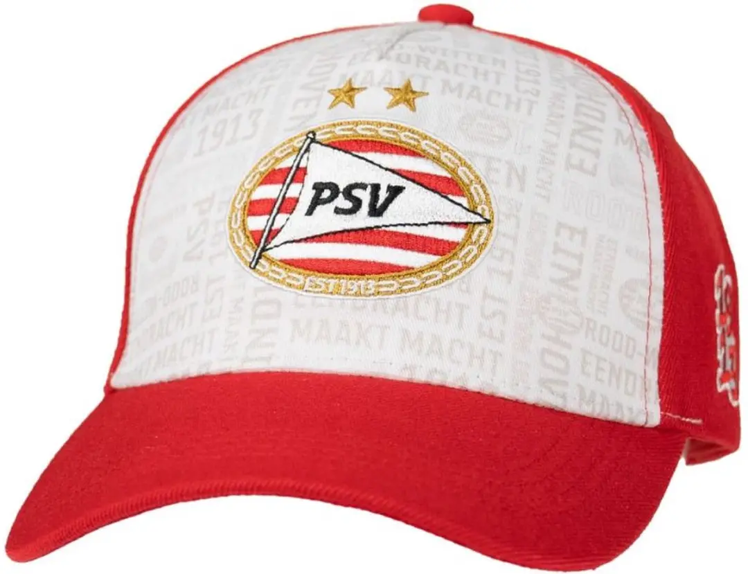 PSV Cap All Over Rood Wit