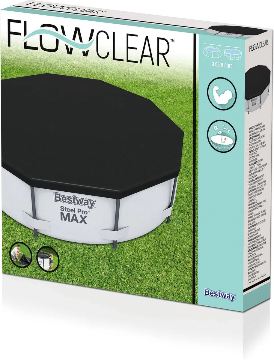 Bestway Afdekhoes Zwembad 305cm - Blauw