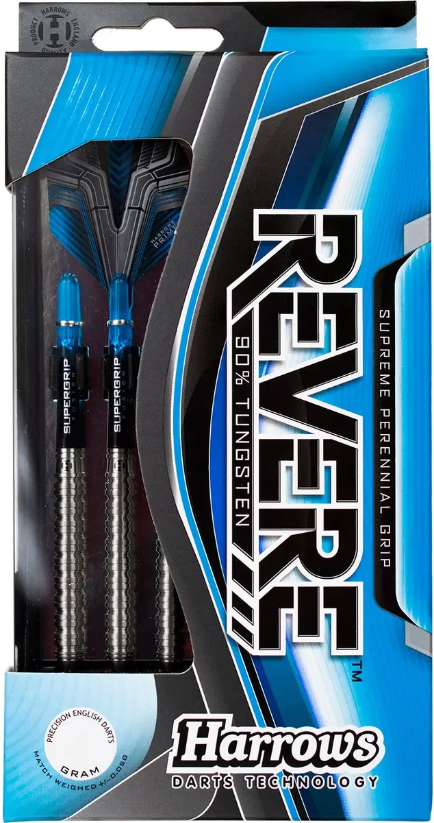 Harrows Revere 90% Tungsten 23gr - 3 Stuks - Zilver