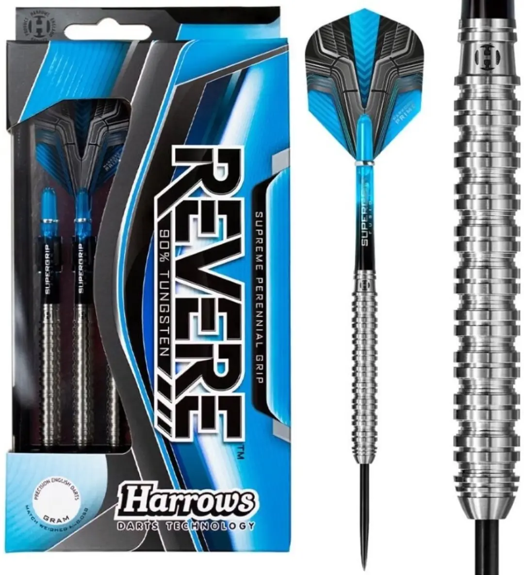 Harrows Revere 90% Tungsten 25gr - 3 Stuks - Zilver