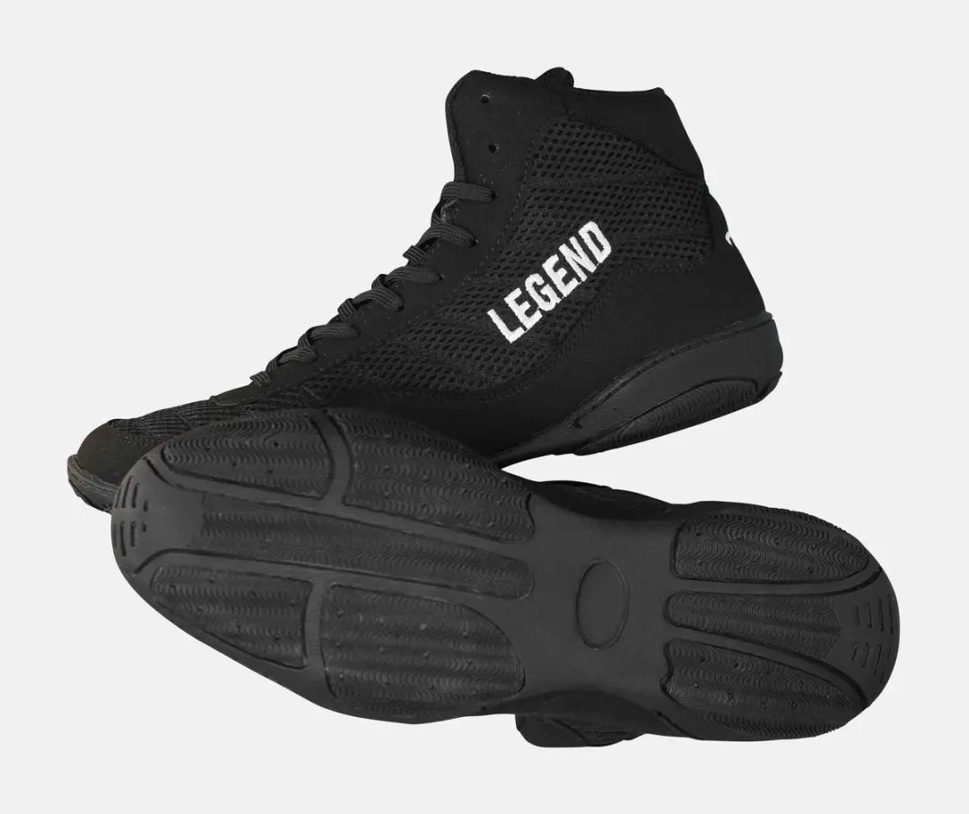 Legend Krav Maga Boksschoenen - Suede Mesh - Maat 45 - Zwart